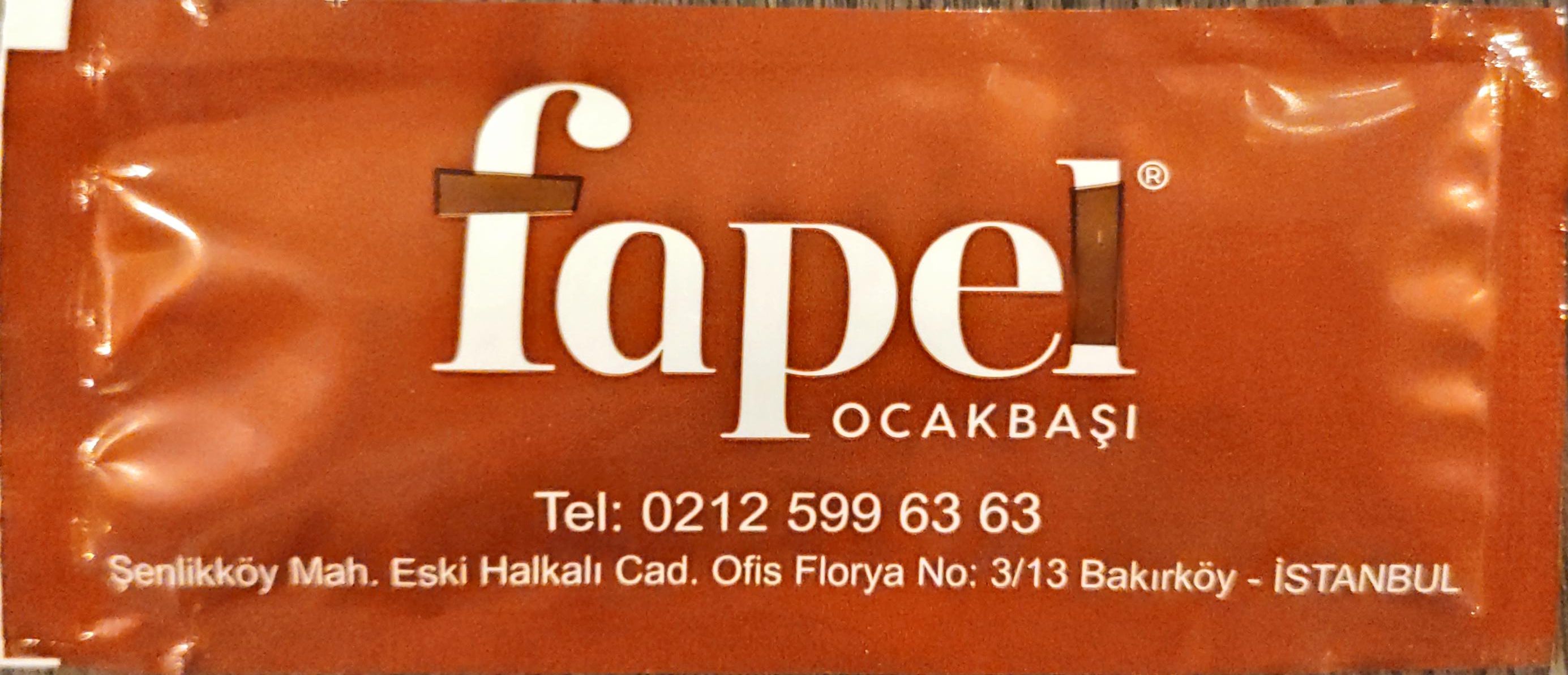 0629 Fapel - Florya